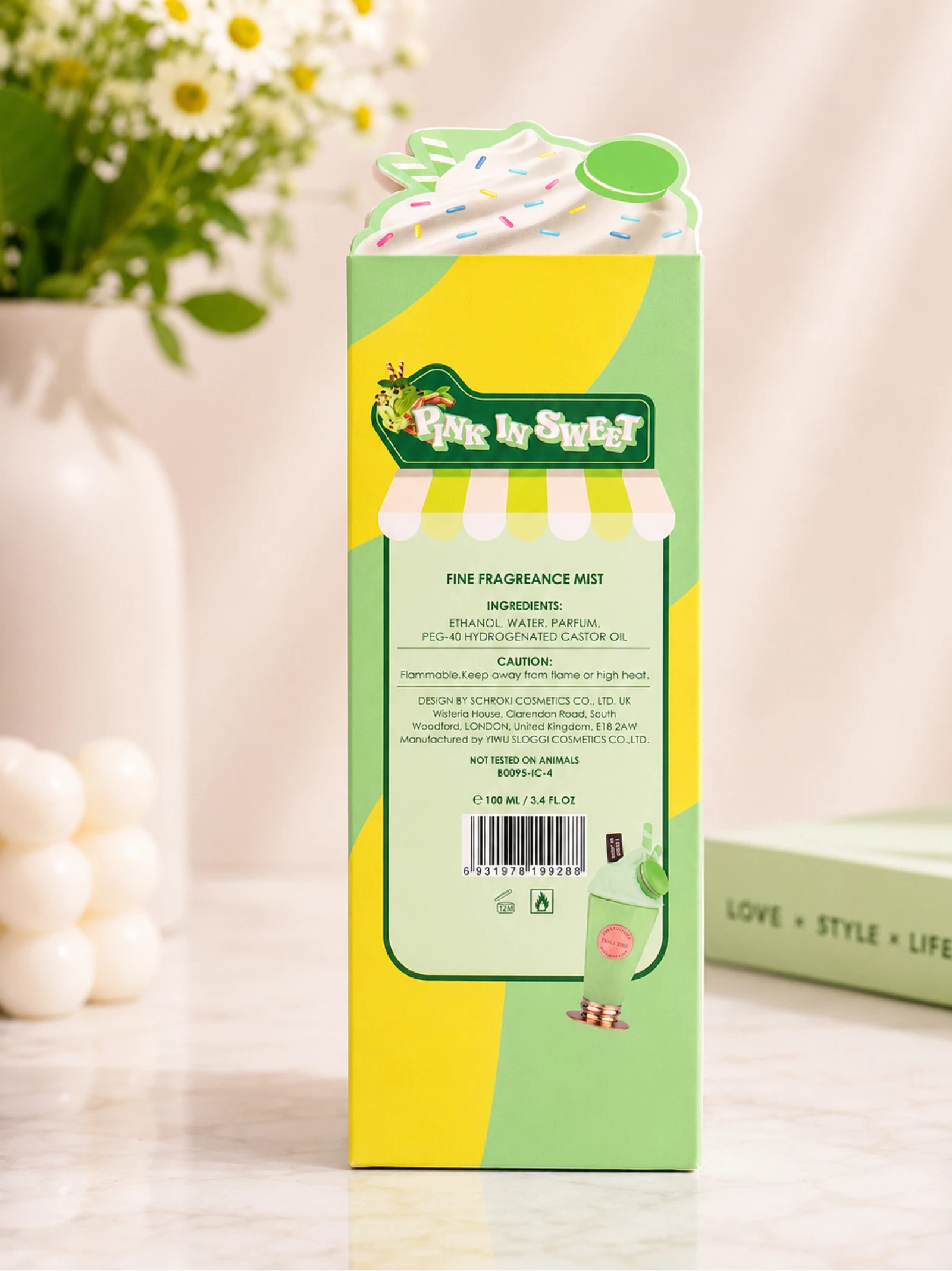 Yum Yum Pistachio Perfumed Mist 100 ml – New – photo 2